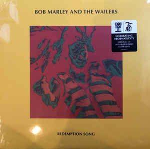 Bob Marley & The Wailers ‎– Redemption Song  Vinyle, 12 ", 45 tr / min, édition limitée, réédition, transparent