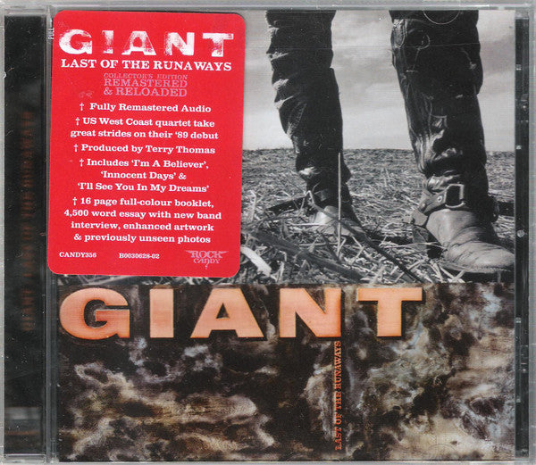 Giant – Last Of The Runaways  CD, Album, Réédition, Remasterisé