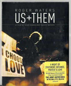 Roger Waters ‎– Us + Them  Blu-ray, album, multicanal
