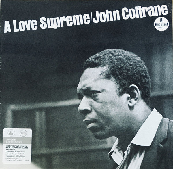 John Coltrane – A Love Supreme Vinyle, LP, Album, Réédition, Stéréo, 180g, Gatefold