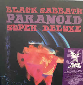 Black Sabbath ‎– Paranoid Super Deluxe   5 × vinyle, LP, album, stéréo  Coffret, Album, Edition Deluxe, Edition Limitée