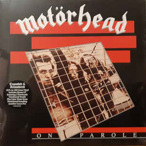 Motörhead ‎– On Parole  2 × Vinyle, LP, Album, Réédition, Remasterisé, Stéréo