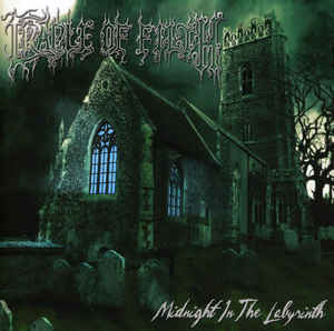 Cradle Of Filth ‎– Midnight In The Labyrinth  2 × CD, Album, Réédition