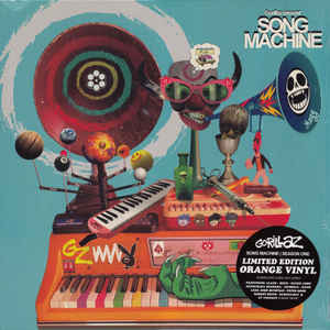 Gorillaz ‎– Song Machine Season One  Vinyle, LP, Album, Edition limitée, Orange Neon
