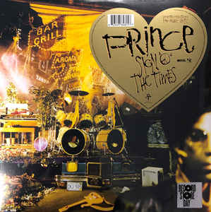 Prince ‎– Sign "O" The Times  2 × Vinyle, LP, Album, Edition limitée, Picture Disc, Réédition, Remasterisé, 140 grammes