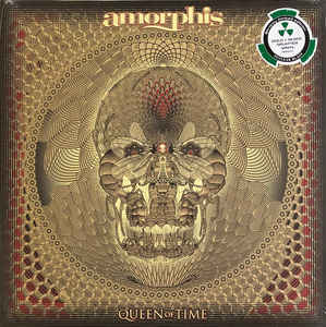 Amorphis ‎– Queen Of Time  2 × Vinyle, LP, Album, Édition limitée, Repress, Gold / Black Splatter