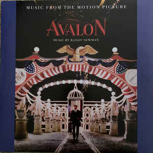 Randy Newman ‎– Avalon (Music From The Motion Picture)  Vinyle, LP, Album, Bleu