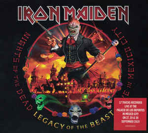 Iron Maiden ‎– Nights Of The Dead, Legacy Of The Beast: Live In Mexico City  2 × CD, Album