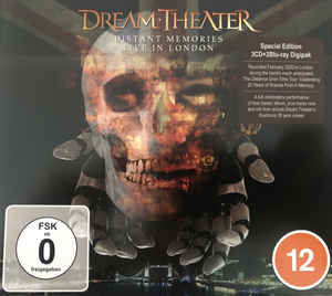 Dream Theater ‎– Distant Memories • Live In London  3 × CD, Album + 2 × Blu-ray