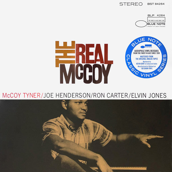 McCoy Tyner – The Real McCoy  Vinyle, LP, Album, Réédition, Stéréo, 180g