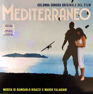 Giancarlo Bigazzi, Marco Falagiani ‎– Mediterraneo (Original Motion Picture Soundtrack)  Vinyle, LP, Album, Réédition, Clear Blue