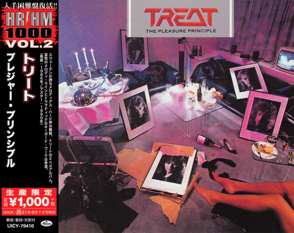 Treat  – The Pleasure Principle  CD, Album, Édition Limitée, Réédition