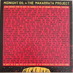 Midnight Oil ‎– The Makarrata Project  Vinyle, LP, Mini-album, Édition limitée, Stéréo, Jaune