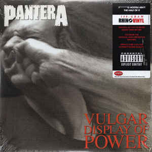 Pantera ‎– Vulgar Display Of Power  2 × vinyle, LP, album, réédition, stéréo