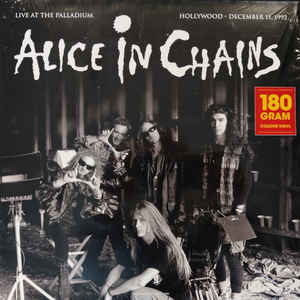 Alice In Chains ‎– Live At The Palladium Hollywood 1992  Vinyle, LP, Blanc, 180 Grammes