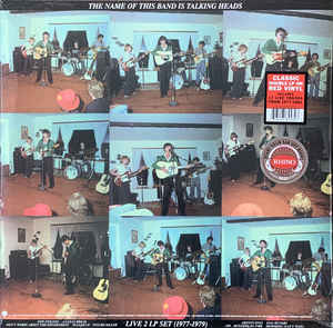 Talking Heads ‎– The Name Of This Band Is Talking Heads  2 × Vinyle, LP, Album, Édition limitée, Réédition, Réimpression, Rouge Opaque