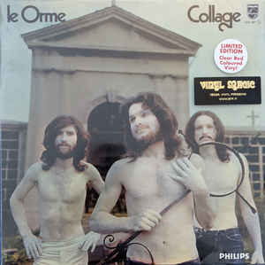 Le Orme ‎– Collage  Vinyle, LP, Album, Edition limitée, Réédition, Rouge