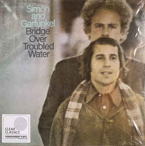 Simon & Garfunkel ‎– Bridge Over Troubled Water  Vinyle, LP, Album, Réédition, Clear