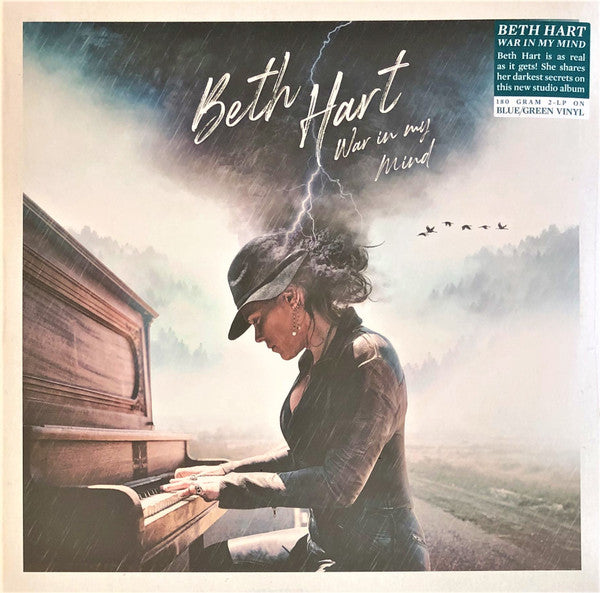 Beth Hart ‎– War In My Mind  2 × Vinyle, LP, Album, Réédition, Bleu/Vert