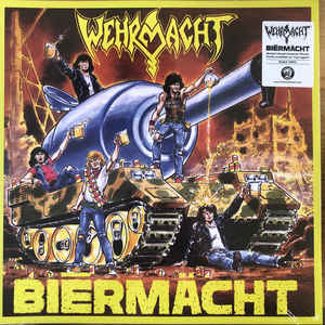 Wehrmacht ‎– Biermächt  Vinyle, LP, Album, Réédition