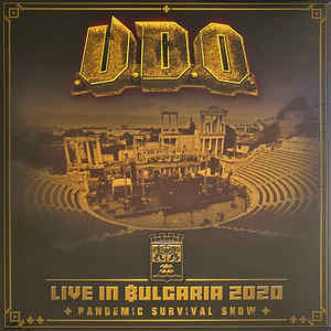 U.D.O.  ‎– Live In Bulgaria 2020 (Pandemic Survival Show)  3 × Vinyle, LP, Album, Édition limitée, Rouge