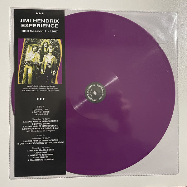 Jimi Hendrix Experience – BBC Session 2 1967 -  Vinyle, LP, Album, Édition limitée, Réédition, Stéréo, Couleur