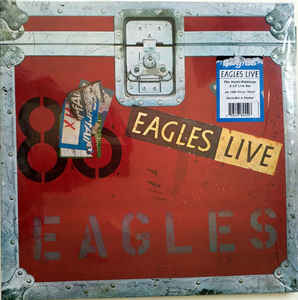 Eagles ‎– Eagles Live  2 × Vinyle, LP, Album, Réédition, 180 Grammes, Gatefold
