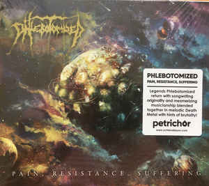 Phlebotomized ‎– Pain, Resistance, Suffering  CD, Mini-Album