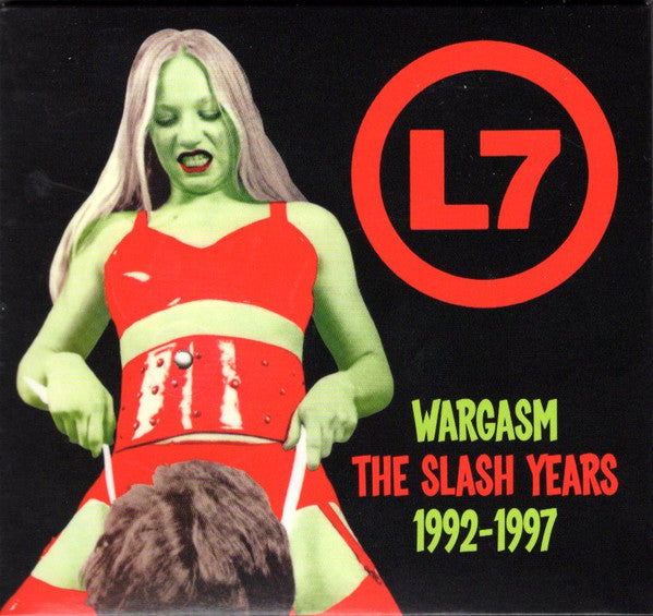 L7 – Wargasm – The Slash Years – 1992 - 1997 - 3 x CD, Album, Réédition, Compilation