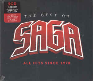 Saga  ‎– The Best Of Saga: All Hits Since 1978 -  2 × CD, Compilation