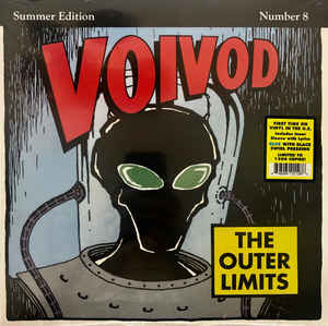 Voïvod ‎– The Outer Limits  Vinyle, LP, Album, Édition limitée, Réédition, Blue with Black Swirl