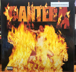 Pantera ‎– Reinventing the Steel  Vinyle, LP, Album, Édition limitée, Réédition, Stéréo, White And Southern Flames Yellow Marbled