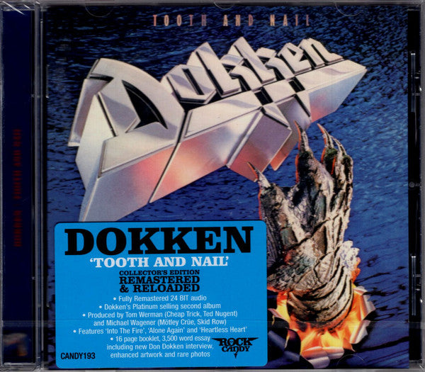 Dokken – Tooth And Nail  CD, Album, Réédition, Remasterisé