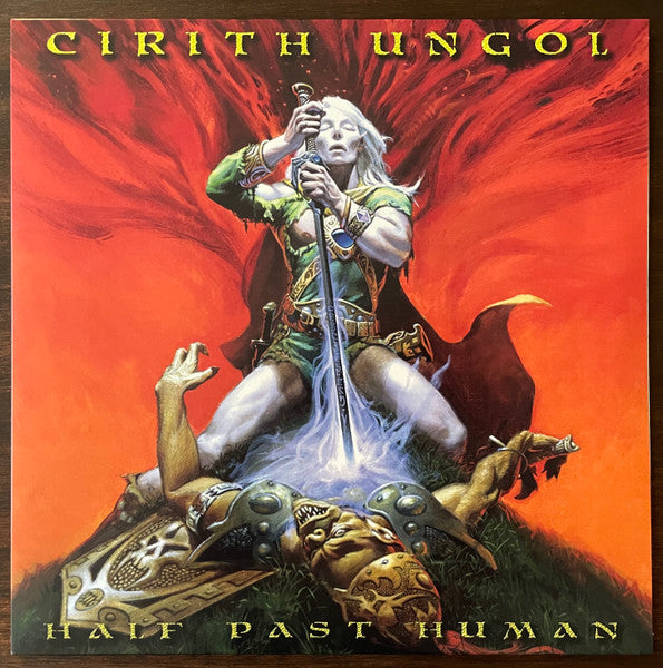 Cirith Ungol – Half Past Human  Vinyle, 12", EP, Édition limitée, Red [Dark] Marbled
