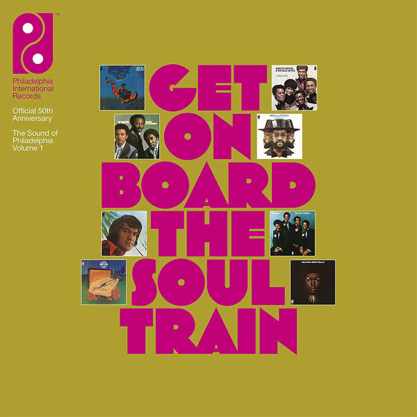 Artistes Divers – Get On Board The Soul Train (The Sound Of Philadelphia Volume 1) 8 x  CD, Album, Réédition +  Vinyle, 12", 45 Tr/Min, Simple, Édition Limitée, Numérotée