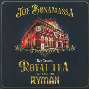 Joe Bonamassa ‎– Now Serving: Royal Tea Live From The Ryman  2 × Vinyle, LP, Album, Stéréo, Transparent, 180 grammes