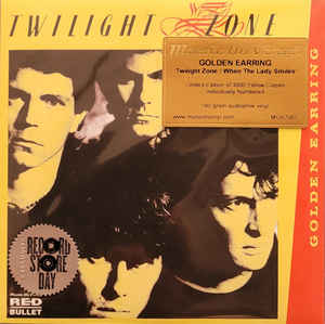 Golden Earring ‎– Twilight Zone  Vinyle, 7", Édition Limitée, Numéroté, RSD 2021, Vinyle Jaune