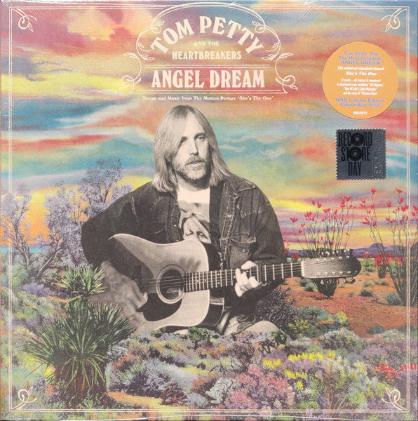 Tom Petty And The Heartbreakers – Angel Dream (Songs And Music From The Motion Picture "She's The One")  Vinyle, LP, Album, Édition Limitée, Réédition, Remasterisé, Bleu [Cobalt Blue]