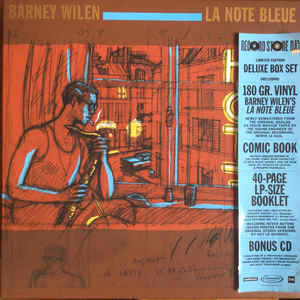 Barney Wilen ‎– La Note Bleue  Vinyle, LP, Album, Réédition, Remasterisé, 180 gr. + CD, Album, Coffret, Édition Deluxe, Édition Limitée, Numérotée