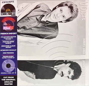 Daryl Hall &amp; John Oates ‎– Voices  Vinyle, LP, Album, Édition Limitée, Vinyle Transparent