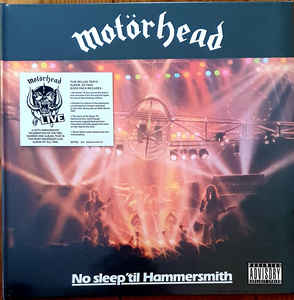 Motörhead ‎– No Sleep 'Til Hammersmith  3 x  Vinyle, LP, Album, Réédition, Remasterisé, Édition Deluxe