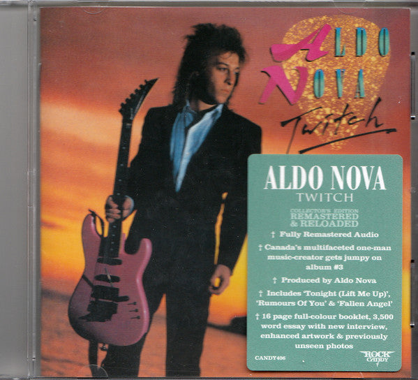 Aldo Nova – Twitch  CD, Album, Réédition, Remasterisé