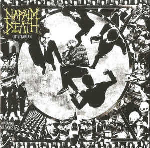 Napalm Death ‎– Utilitarian  CD, Album, Réédition