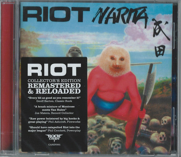 Riot – Narita  CD, Album, Réédition, Remasterisé