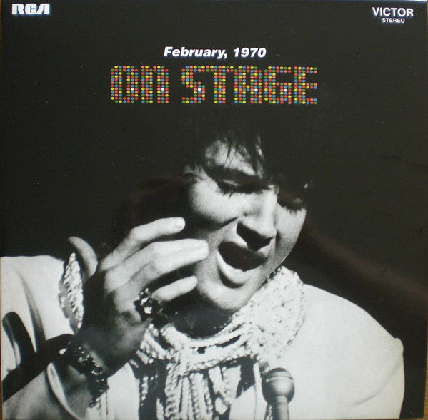 Elvis Presley – On Stage (February, 1970)  Vinyle, LP, Album, Réédition, Stéréo, 180 grammes