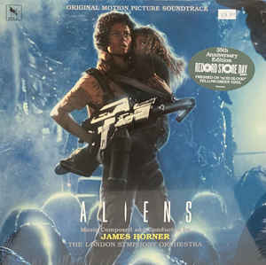 James Horner ‎– Aliens (Original Motion Picture Soundtrack)  Vinyle, LP, Édition Limitée, Jaune / Vert [Acid Blood]