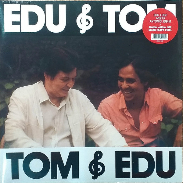 Edu Lôbo E Tom Jobim – Edu & Tom Tom & Edu  Vinyle, LP, Album, Édition Limitée, Réédition, Clear Heavy Vinyl