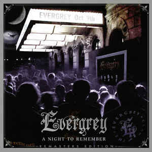 Evergrey ‎– A Night To Remember  2 × DVD, DVD-Vidéo, Multicanal + 2 × CD, Stéréo