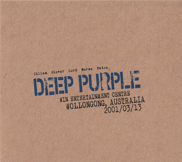 Deep Purple – Live In Wollongong 2001 -  2 x CD, Album, Édition Limitée, Numérotée, Remasterisée