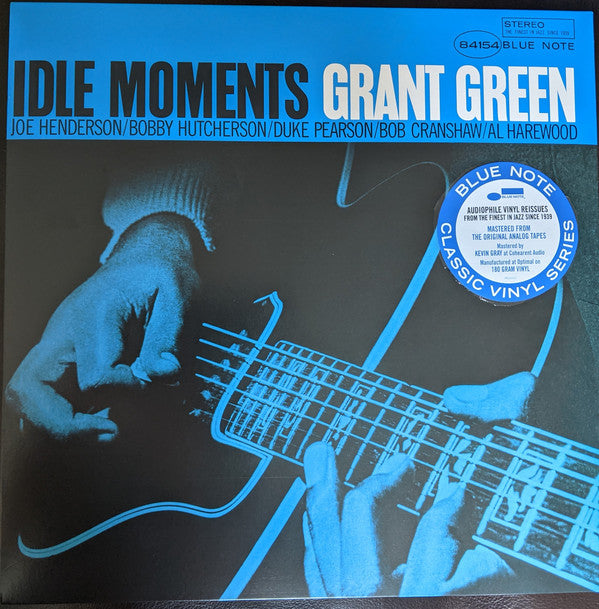 Grant Green – Idle Moments  Vinyle, LP, Album, Réédition, Stéréo, 180g